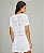 T-Shirt Cropped Mesh Branco Alto Giro - Imagem 1