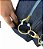Kit Bolsa Bebe Maternidade Mochila Luxo Azul 3 bolsas Laço - Imagem 2