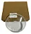 Lente Farol Auxiliar Gol/Fox/Sav/Polo GIV - Imagem 1