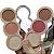 Trio Paleta Blush, Iluminador e Contorno - Imagem 1