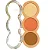 Trio Paleta Blush, Iluminador e Contorno - Imagem 2