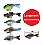 Isca Artificial Mini Lambari Articulada para Traíra - 5cm Sortidas - Imagem 3