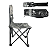 Cadeira Banco Portátil Camping Pesca Viagem Dobrável 36x60cm - Imagem 2