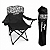 Cadeira Para Pescador Grande Dobrável Com Braço Hba-20S - Albatroz Fishing Resiste Até 150kg - Imagem 1