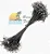 Kit 10 Chicotes Pesca Cabo Aço Com Snap Encastoado Girador 25cm - Imagem 8