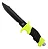 Faca De Mergulho Qs-212 Albatroz Fishing - Cabo Emborrachado - Imagem 4