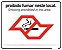 Placa Sinalização Aviso Proibido Fumar Sp - Imagem 1