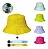 Chapéu Infantil Menina Menino Bebê Praia Bucket Pulseira Uv - Imagem 1