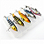 Kit 5 Isca Artificial Whopper Popper Plopper Com Helice Cores Sortidas 9cm - Imagem 2
