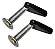 2x Parafuso Do Cavalete Suzuki 15 Hp 30 Hp Motor Popa - Imagem 1
