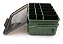 Maleta de Pesca Daisen DS408 Preta e Verde Resistente - Imagem 7