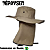 Kit 5 Chapéus Pescador Camping Australiano Proteção Pescoço - Imagem 4