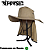 Kit 165 Chapéus Pescador Camping Australiano Proteção Pescoço - Liso - Imagem 8