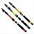 Vara de Pesca para Molinete Telescópica 1,70m 12-20lb Compacta 5 Partes - Imagem 2