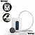 Bomba de Oxigênio para Aquário Portátil Silenciosa USB Recarregável Tipo C Dépayser Aerador Aquário Peixe Isca Viva - Imagem 1