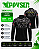 Camisa de Pesca Preta com Zíper UV 50+ Comfort Dépayser + Rei Náutica - Imagem 3