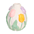 Vaso Decorativo Tulipas - Imagem 1