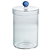 Pote Candy Azul em Vidro - 18 x 11 x 11 cm - Imagem 1