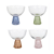 Conjunto 4 Taças para Sobremesa Colors - 228 ml - Imagem 1