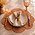 Jogo Americano Juta Flower Marrom - 38 cm - Imagem 2