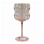 Taça Vidro Orgânica Rosa - 300 ml - Imagem 1
