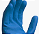 LUVA SILVERIX AZUL G (9) LATEX PREMIUM - Imagem 3