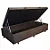 Cama Box Baú Solteirao Suede 108x198x42 - Imagem 3