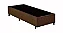 Cama Box Base Solteiro Suede- 78x188x30 - Imagem 1