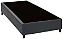 Cama Box Base Solteirao Suede 108x198x30 - Imagem 1