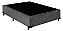 Cama Box Base Casal Suede 138x188x30 - Imagem 4