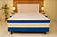 Cama Box Conjugado Casal Spring Molas 138x188 – Azul - Imagem 1