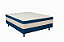 Cama Box Conjugado Casal Spring Molas 138x188 – Azul - Imagem 5