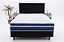 Cama Box Conjugada Spring Molas Casal – Azul - Imagem 1