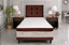 Cama Box Conjugada Luxo Solteiro - Marrom - Imagem 1