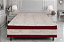 Cama Box Conjugada Luxo Casal - Vermelha - Imagem 1