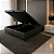 Base Box Baú King Size Bipartido 193x203 Courino - Preto - Imagem 1