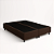 Base Box King Size 193x203 Courino - Marrom - Imagem 2