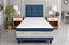 Cama Box Conjugada Luxo Solteiro - Azul - Imagem 1