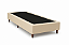 Base Box Solteiro Suede - Bege - Imagem 3