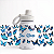 Garrafa Térmica Custom Baby 350ml - Borboletas Blue - Imagem 1