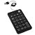 Teclado Numérico Retrátil 0134 USB Preto Bright - Imagem 1