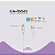 Cabo Usb C Para Iphone Lightning Ca-155ci 1m 30w Branco Maketech - Imagem 4