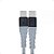 Cabo USB-C Para USB-C 60w Cinza Maketech Ca-112cc De 1 M - Imagem 4
