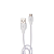 Cabo Usb Micro Usb V8 Android Ca-227a 2M Lilás Maketech - Imagem 1