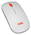 Mouse Dual Mode Wifi e Bluetooth Oex Branco ms603 - Imagem 3