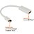 Cabo Adaptador Mini Displayport thunderbolt x Hdmi Macbook Pro Air Apple - Imagem 1