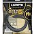 CABO HDMI FLAT GOLD - 2.0 4K HDR 19P 2M 018-5022 - Imagem 1