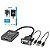 Cabo Mini Convesor Vga Para Hdmi Com Áudio E Vídeo Full Hd - Imagem 1