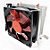 COOLER UNIVERSAL LED RED VERMELHO INTEL AMD FAN 1150 1151 AM3 AM4 DX-9000 - Imagem 4