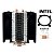 Cooler Gamer Branco Universal Intel Amd Duplo Fan Rgb C/ Led Azul Dex - Imagem 3